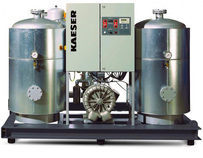 Hot generation adsorption dryer