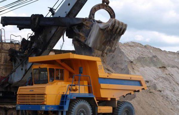BelAZ 7540 mining dump truck