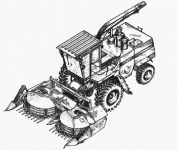 Conversion of the Don 1500 combine