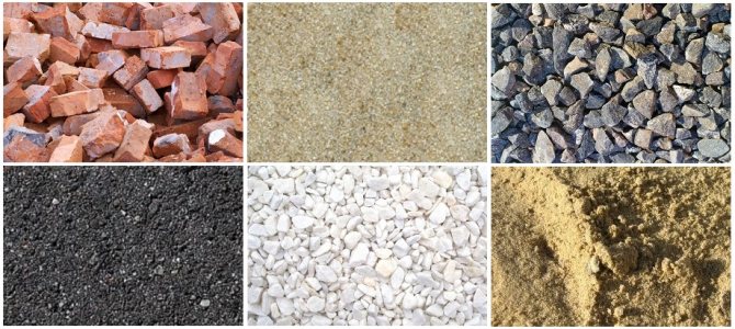 Types of bulk materials