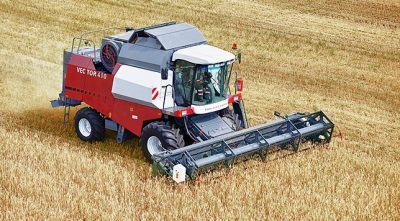 Combine harvester vector 410 technical specifications
